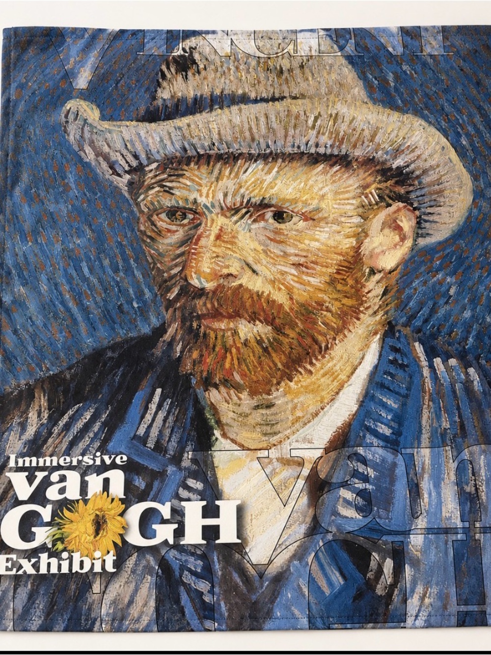 Immersive Van Gogh Exhibit Self Portrait Poster 24x36 New